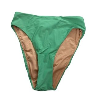 J. Crew Green Bikini Bottom S NWT